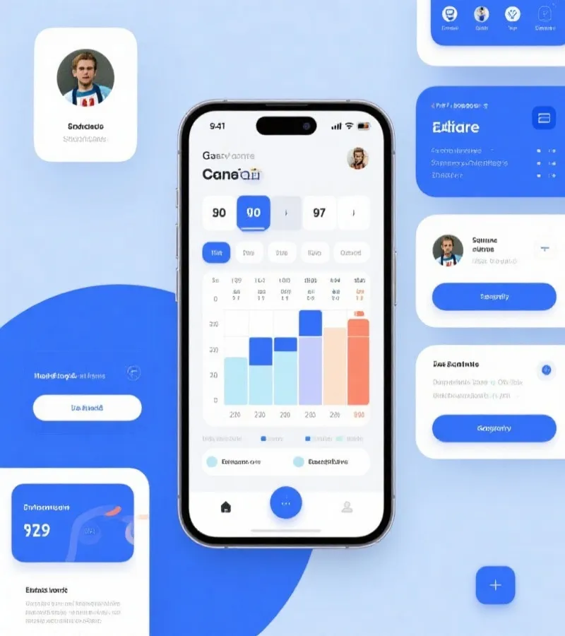 赛事资讯与比分功能示意图